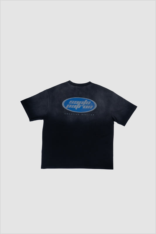 Santo Patrón Midnight Oval Tee santopatron.clothing