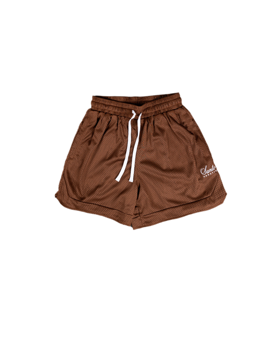 Patron Saint Brown Mesh Short