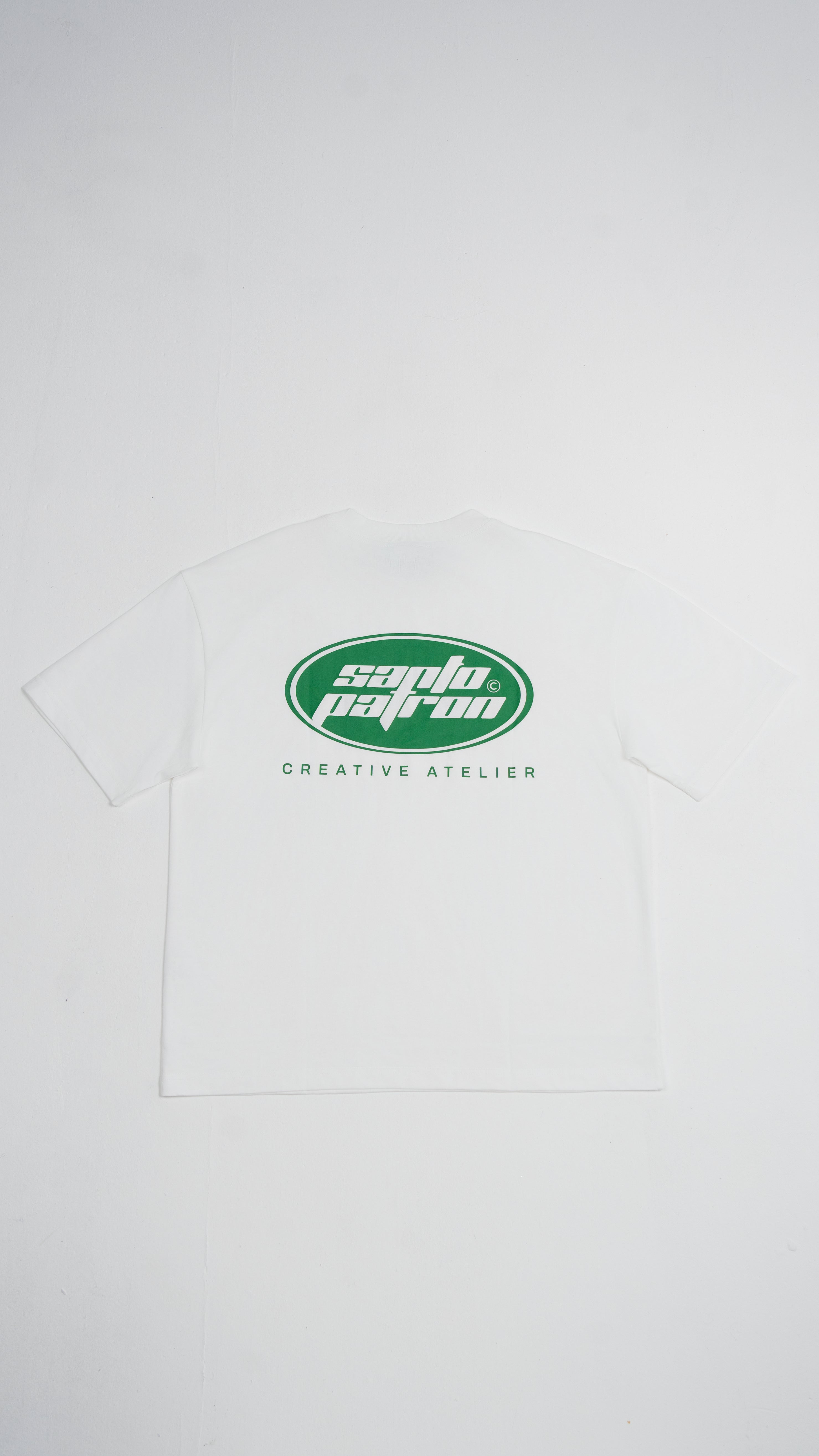 Santo Patrón Round Logo Tee santopatron.clothing