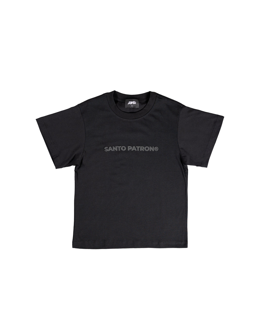 Santo Patron Unicolor Puff Tee Black - santopatron.clothing