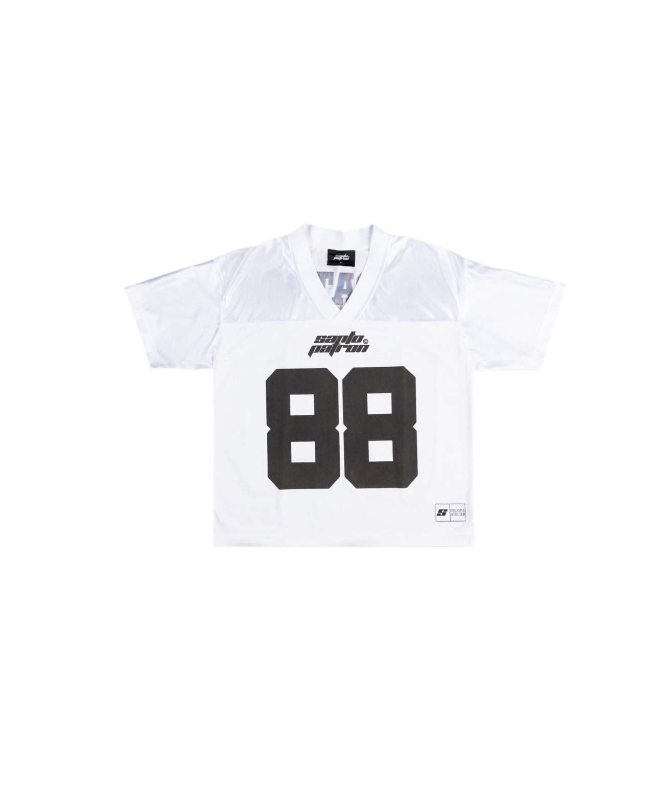 Santo Patron Football Jersey White