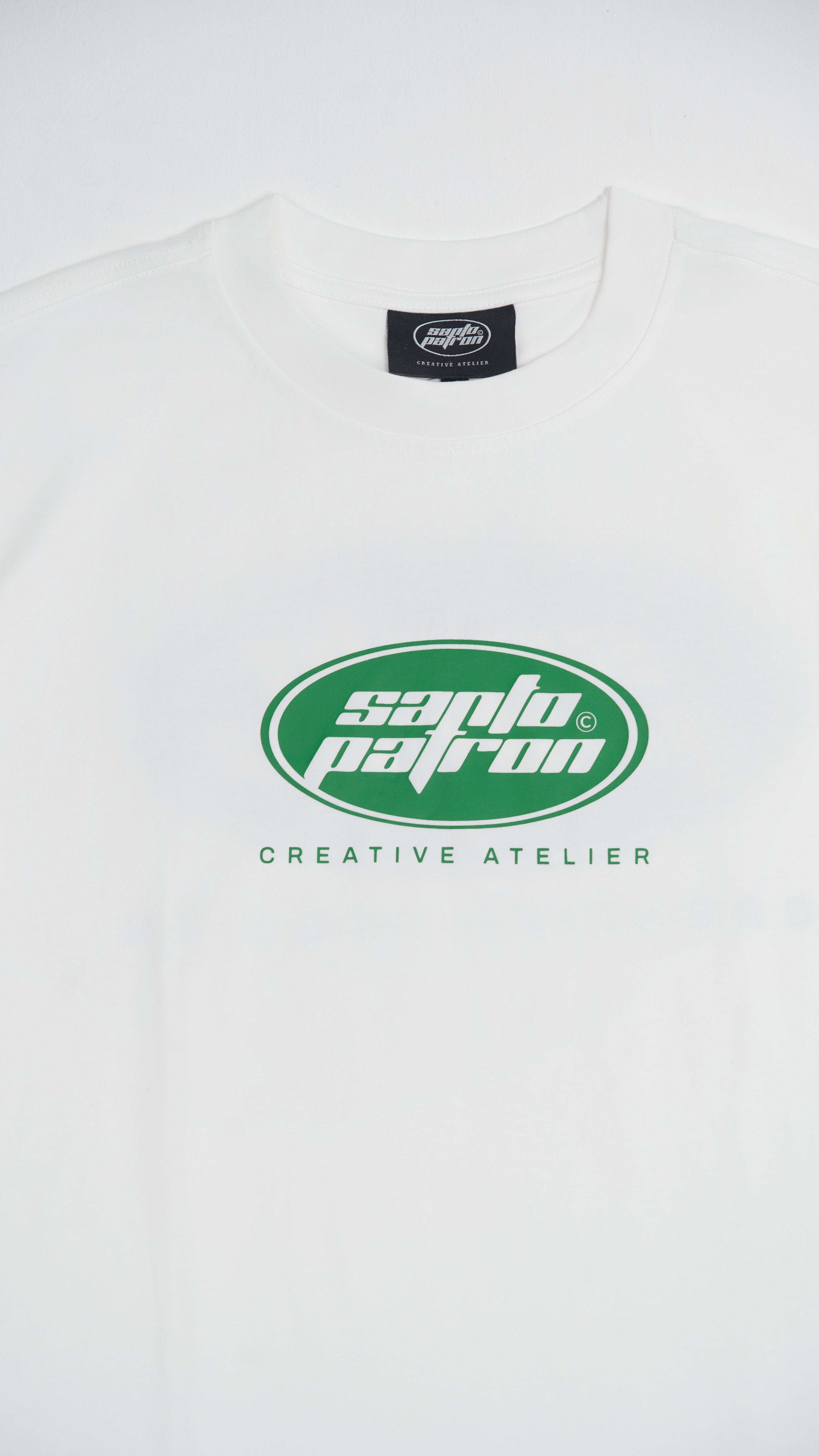 Santo Patrón Round Logo Tee santopatron.clothing