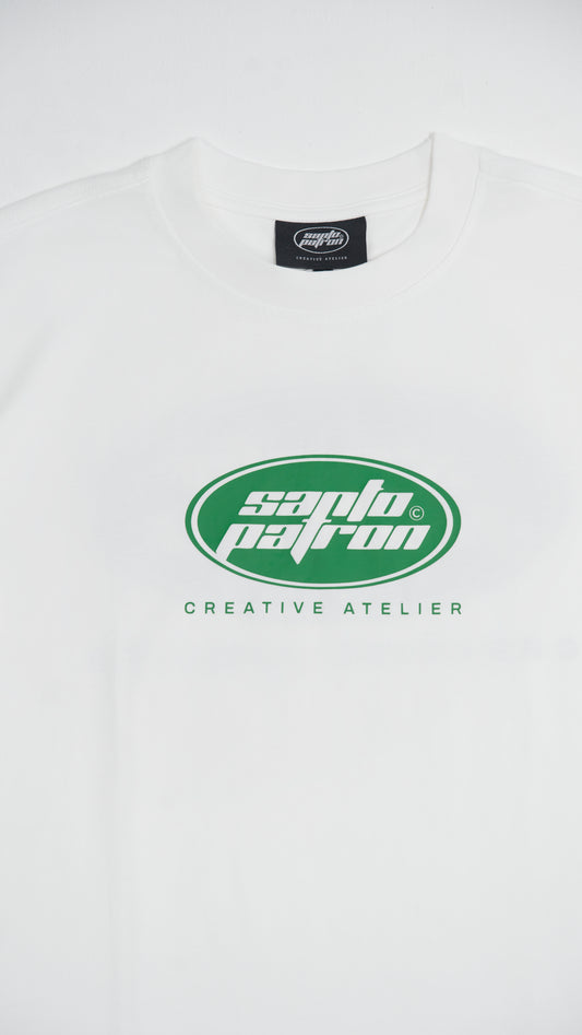 Santo Patrón Round Logo Tee santopatron.clothing