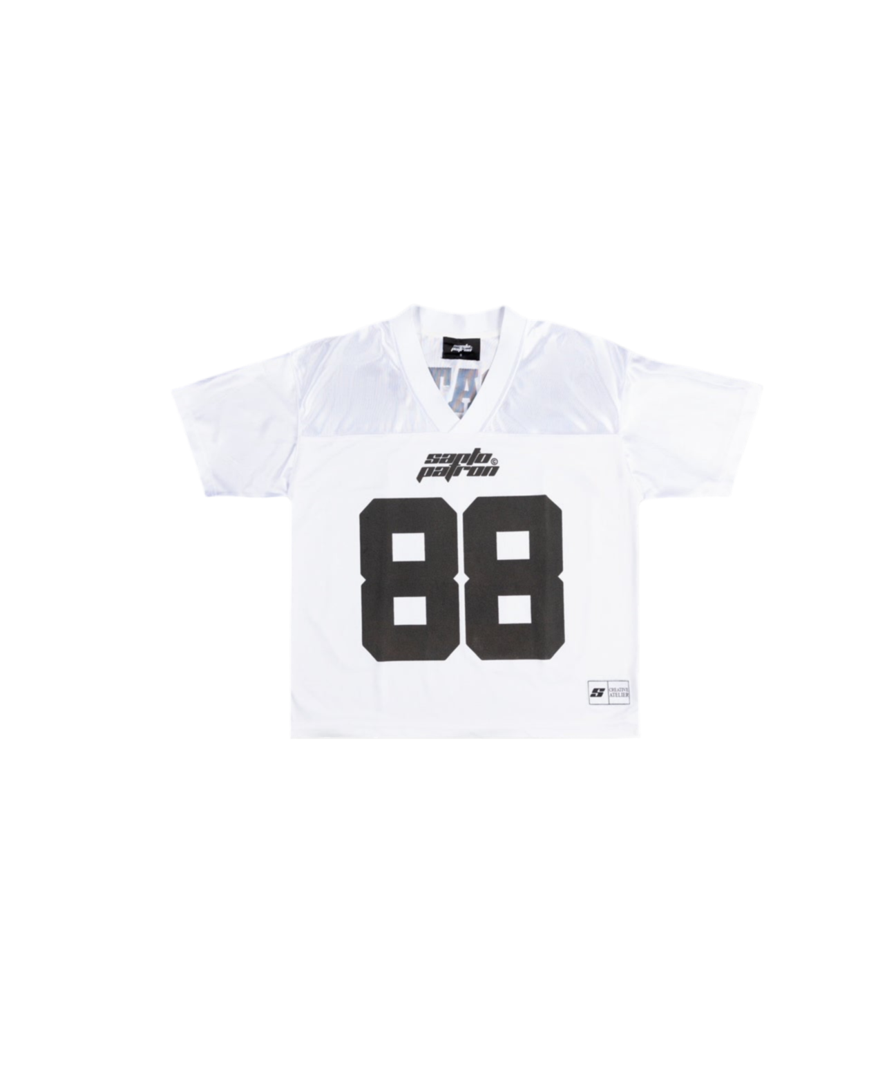 Santo Patron Football Jersey White - santopatron.clothing