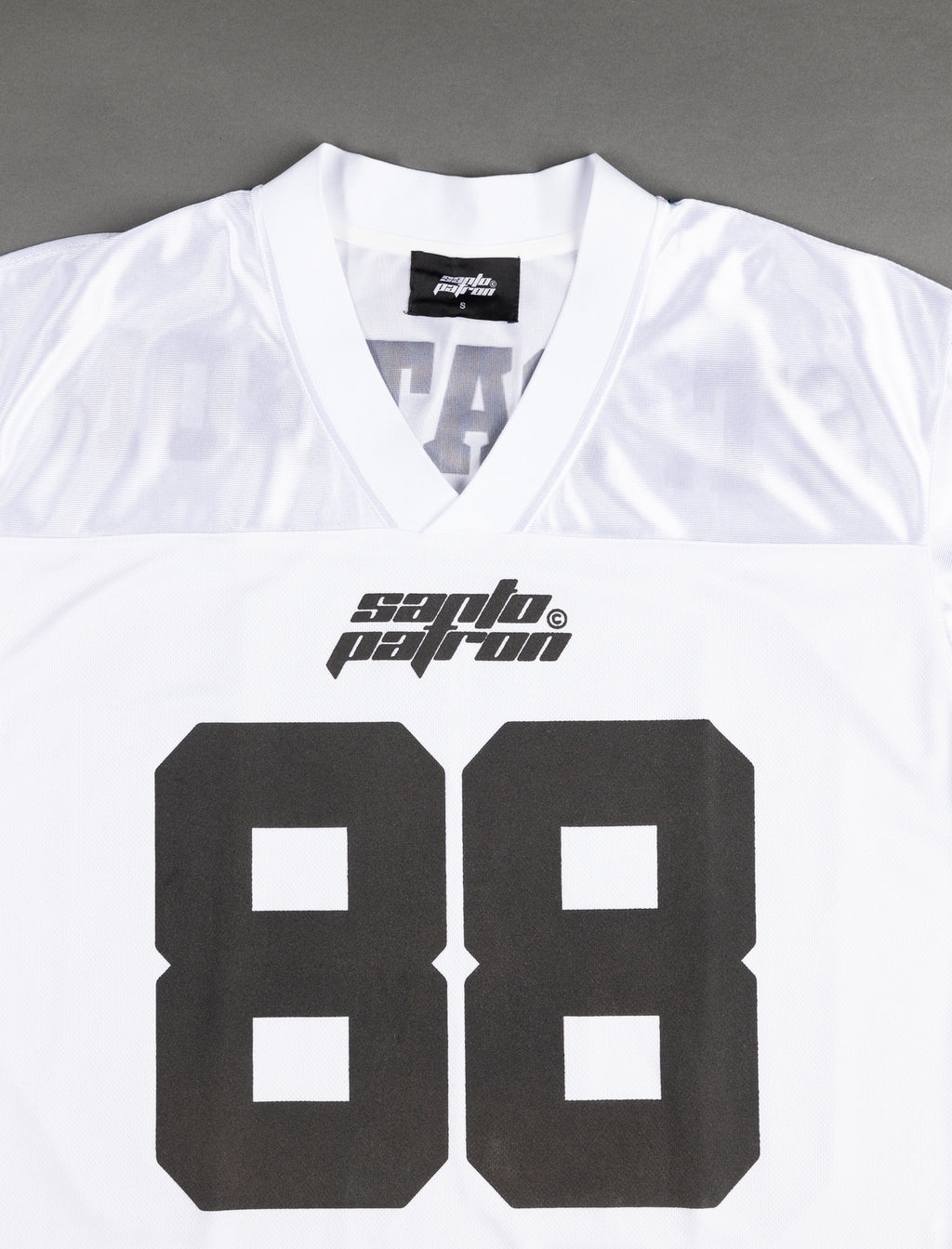 Santo Patron Football Jersey White - santopatron.clothing