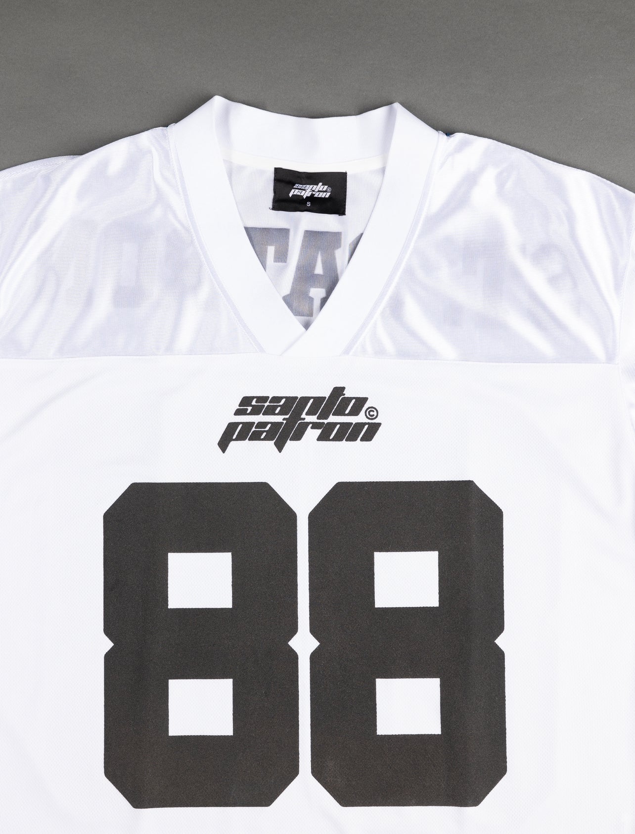 Santo Patron Football Jersey White - santopatron.clothing