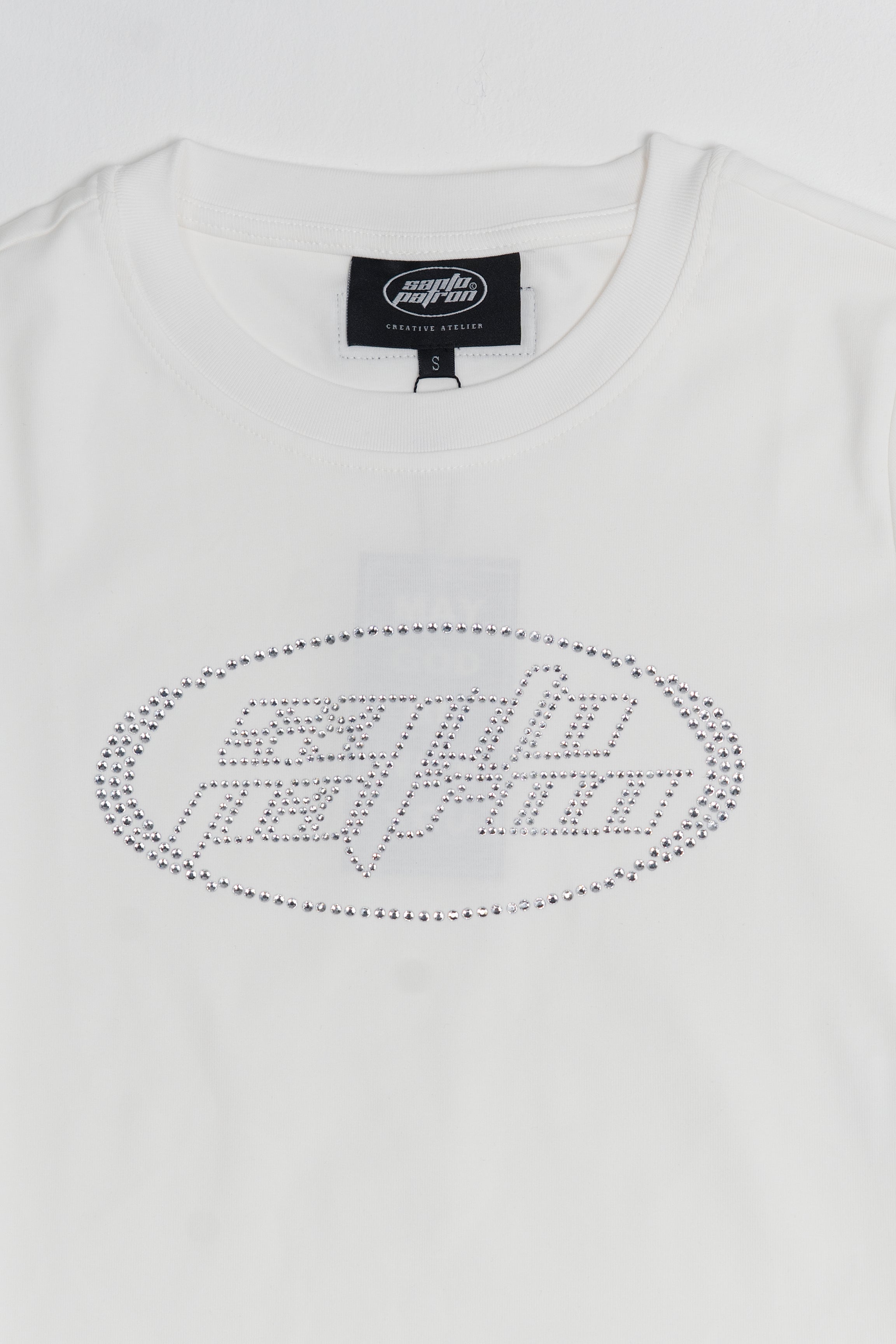 Santo Patrón Alternate Glitter Girl Tee santopatron.clothing