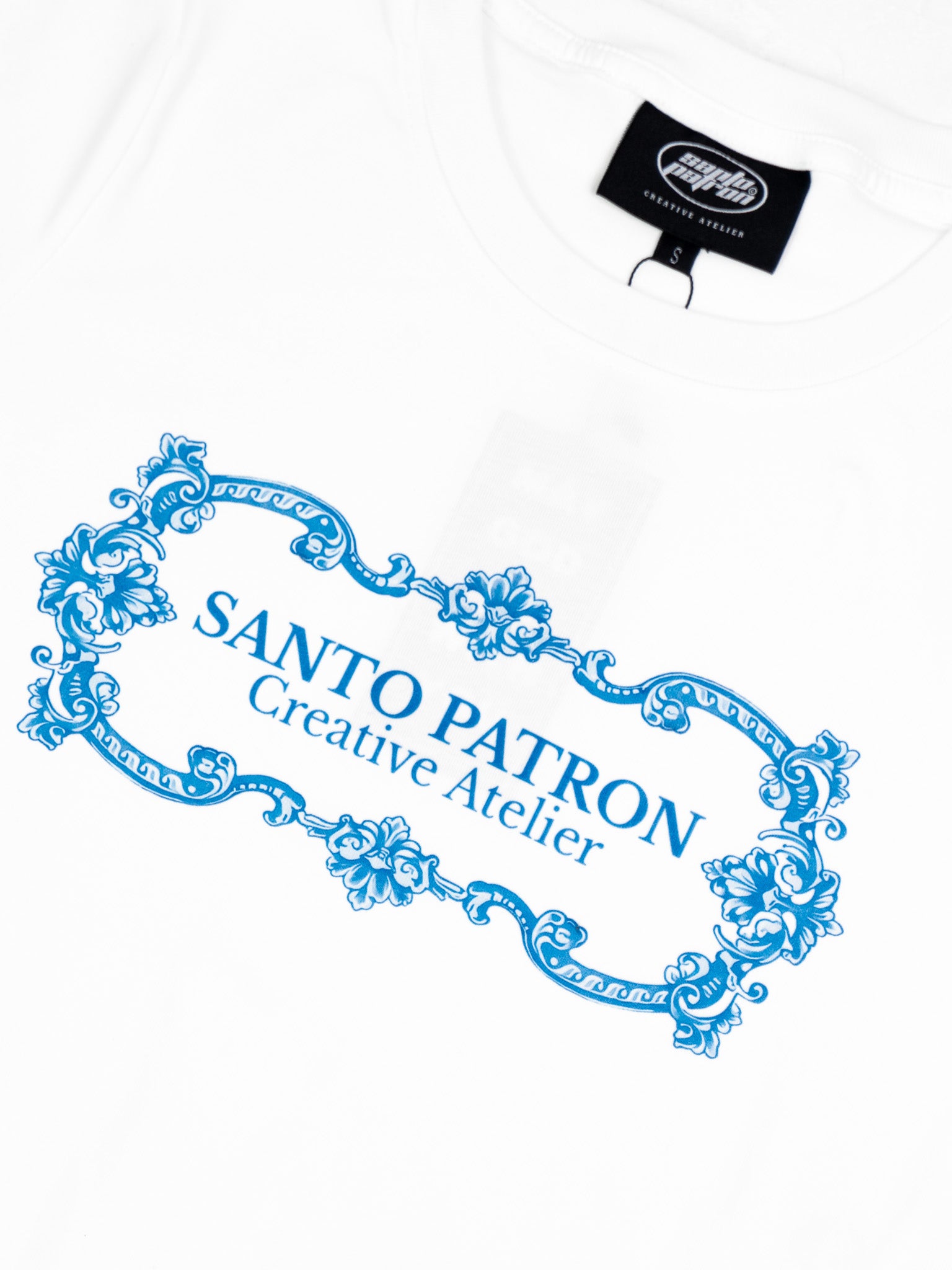 Santo Patron BlueFrame CropTop Santo Patrón Clothing