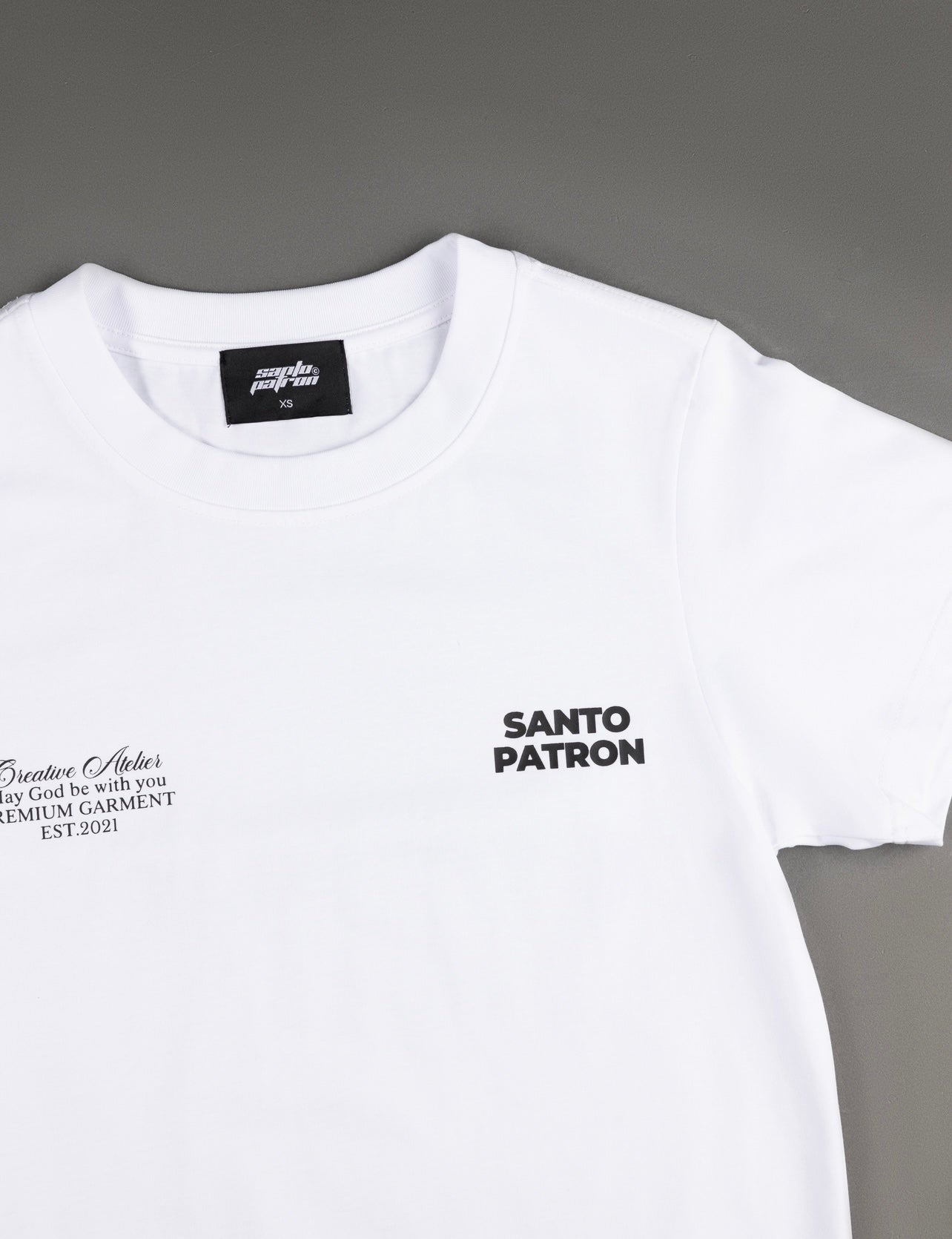 Santo Patron Premium Basic White - santopatron.clothing