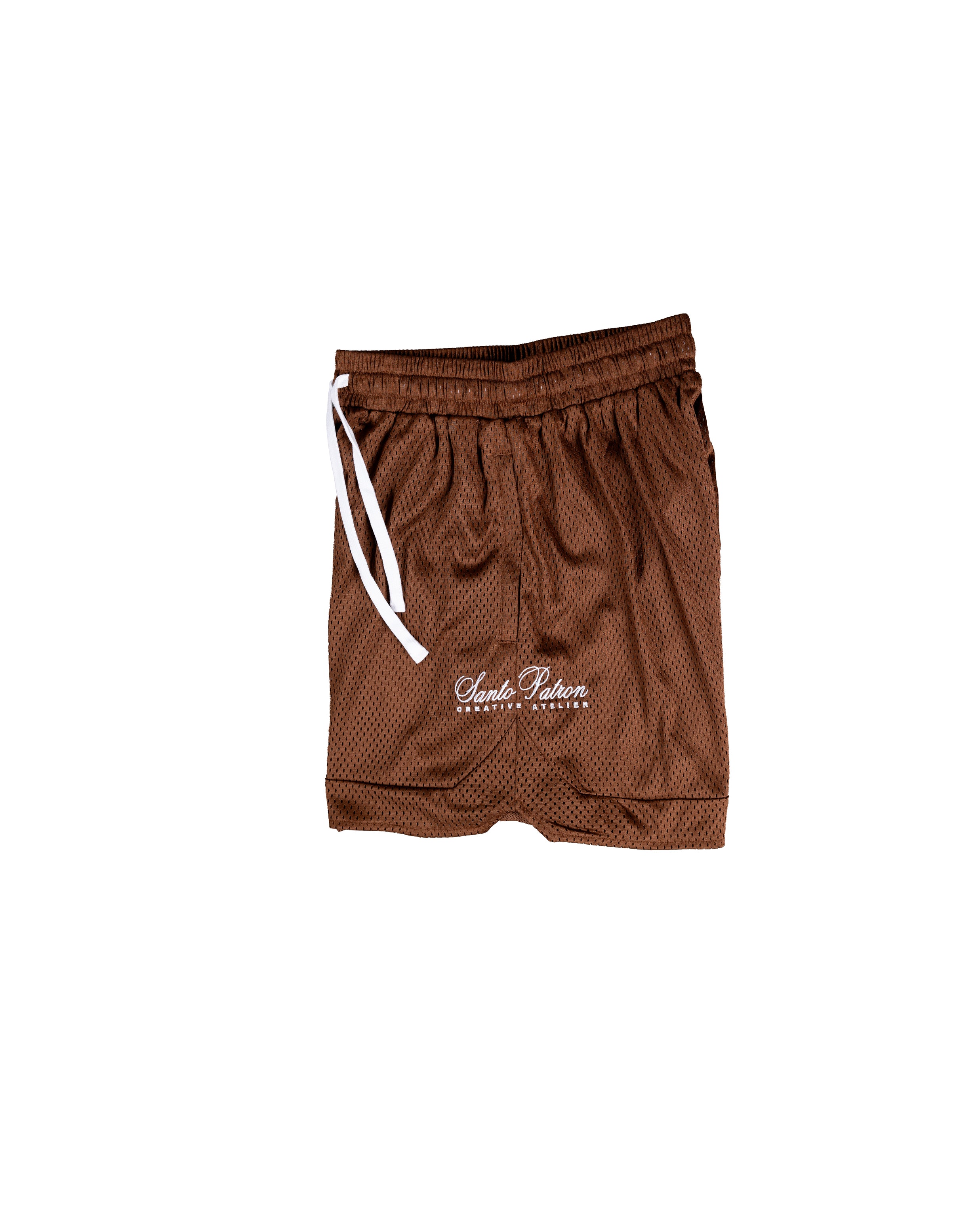 Santo Patron Brown Mesh Short - santopatron.clothing