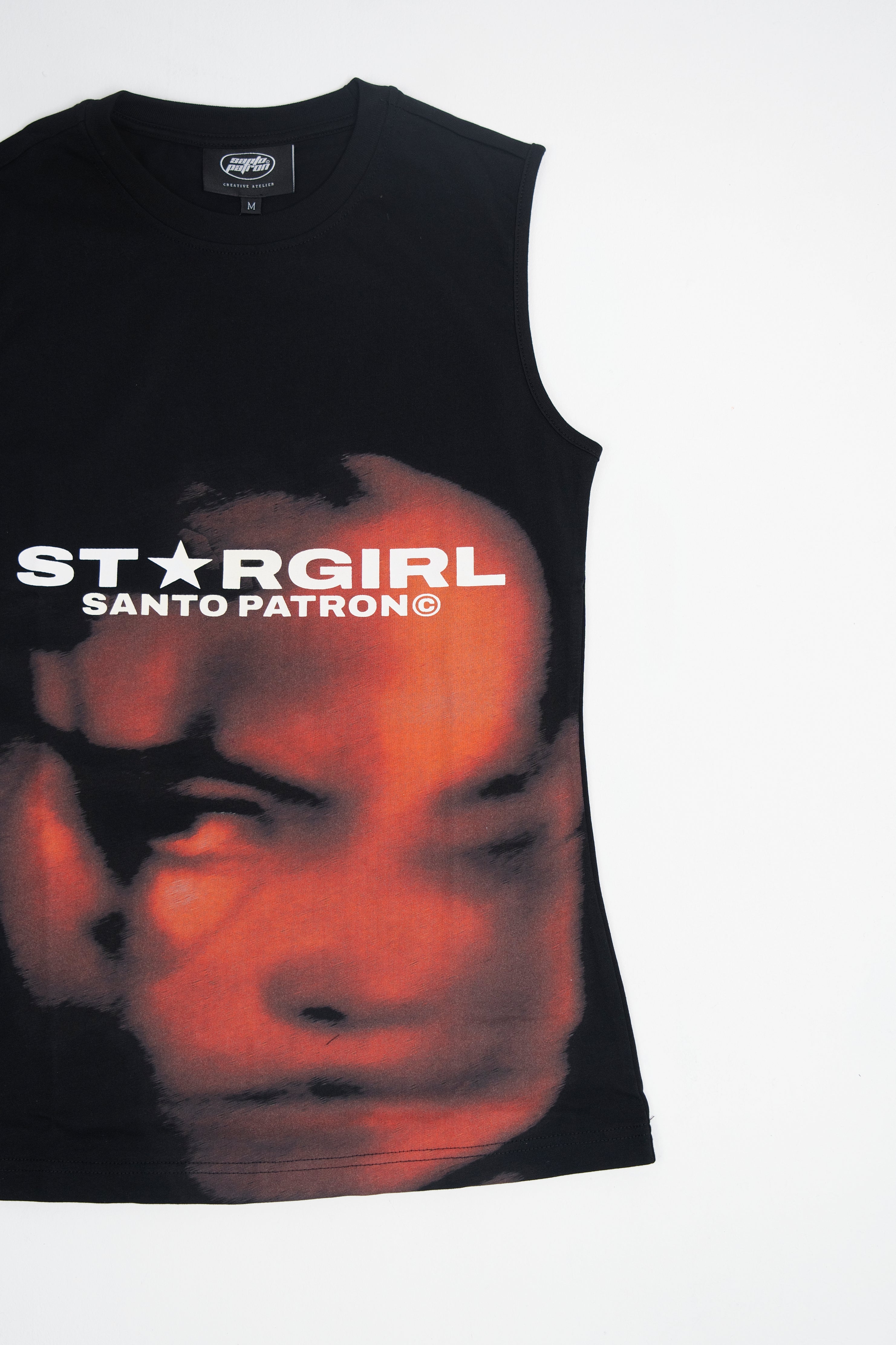 Santo Patrón Noir Girl Tank santopatron.clothing