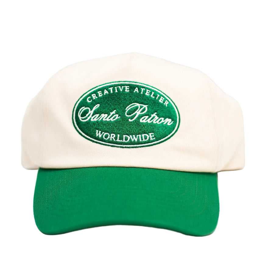 Santo Patrón Round Green Heritage Unstructured Cap