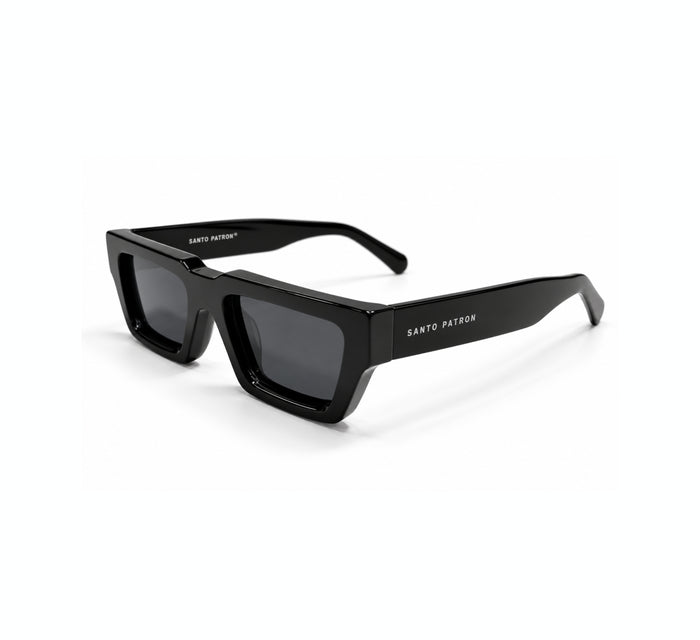 Santo Patrón Down Frame Black Glasses