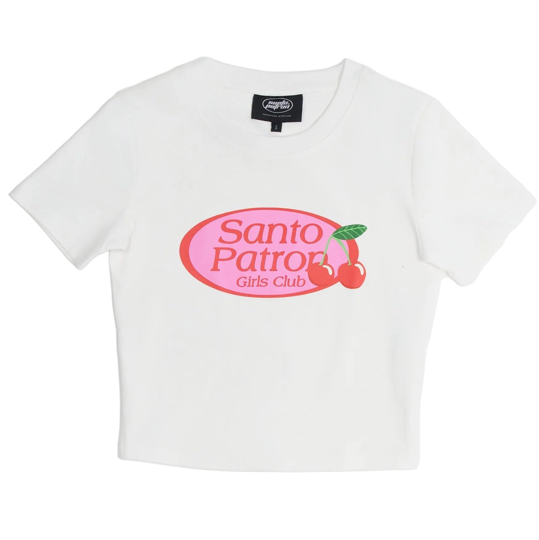 Santo Patrón Cherry Logo Crop santopatron.clothing