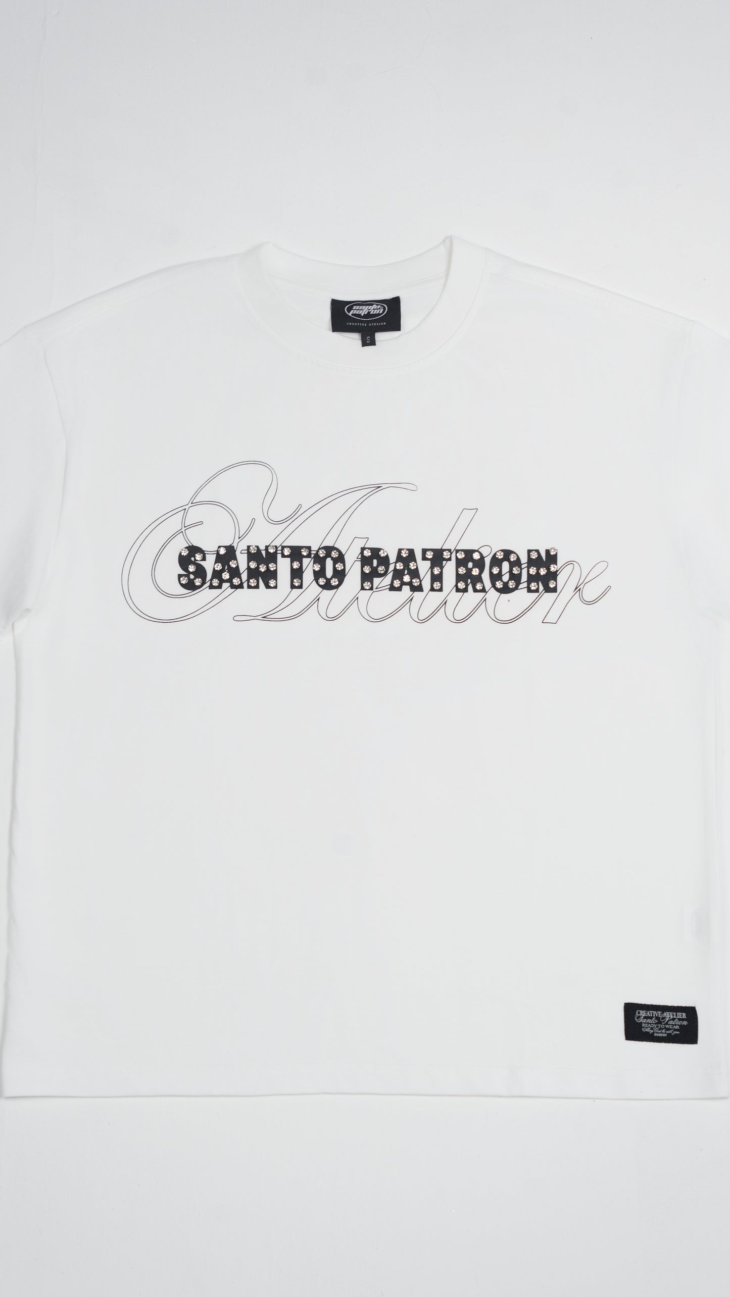 Santo Patrón Premium Cristal Tee santopatron.clothing