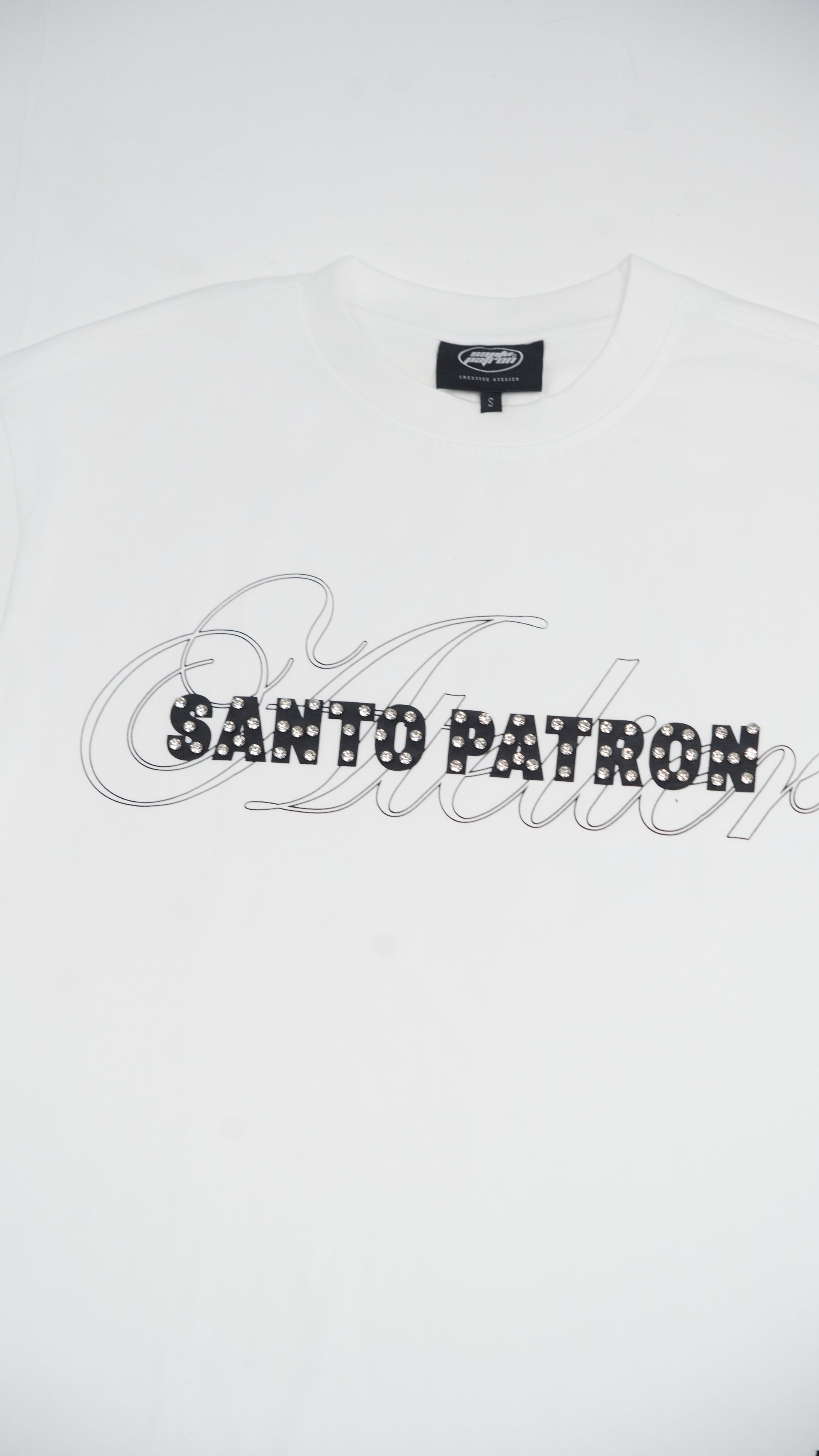 Santo Patrón Premium Cristal Tee santopatron.clothing