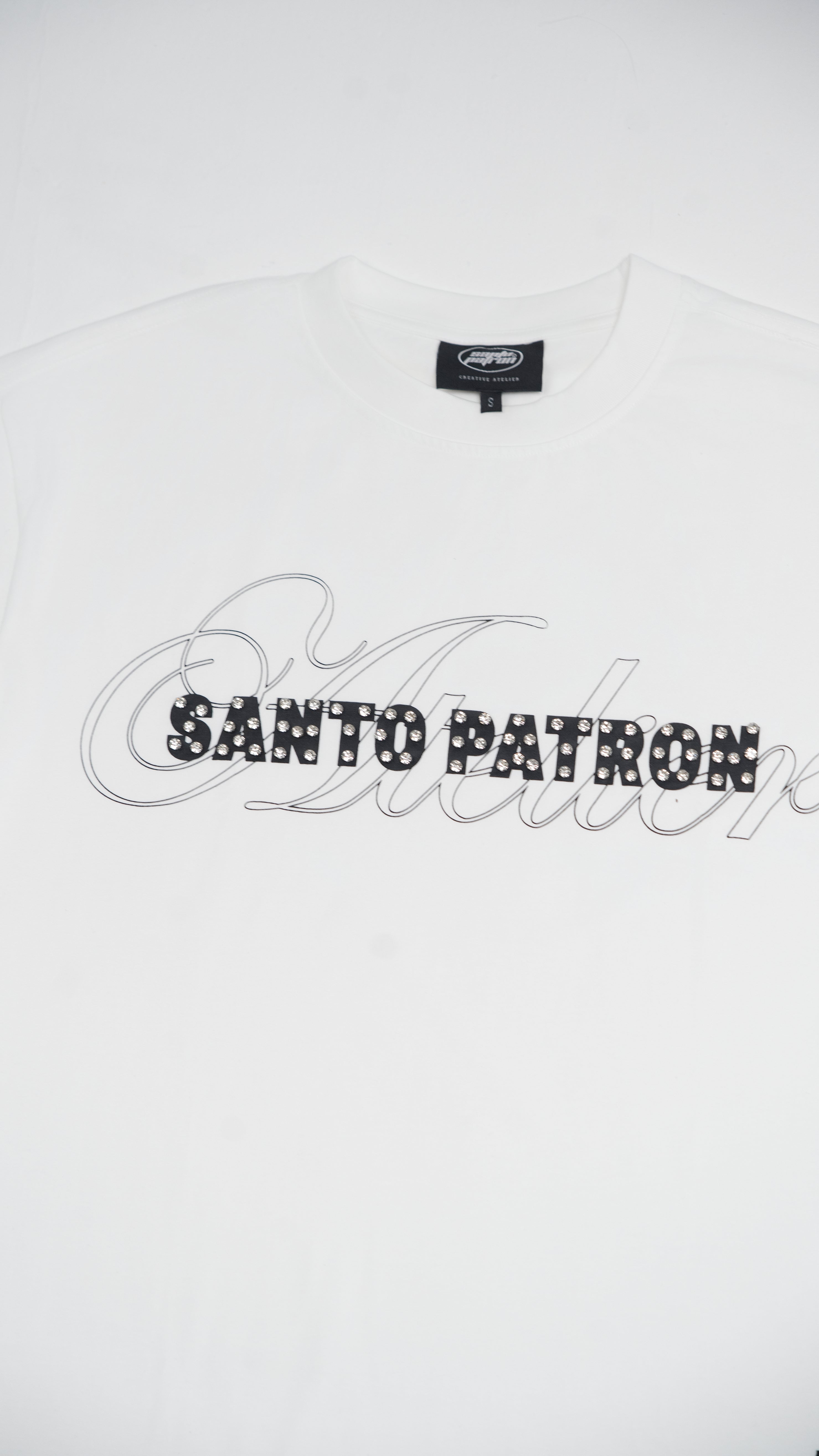 Santo Patrón Premium Cristal Tee santopatron.clothing