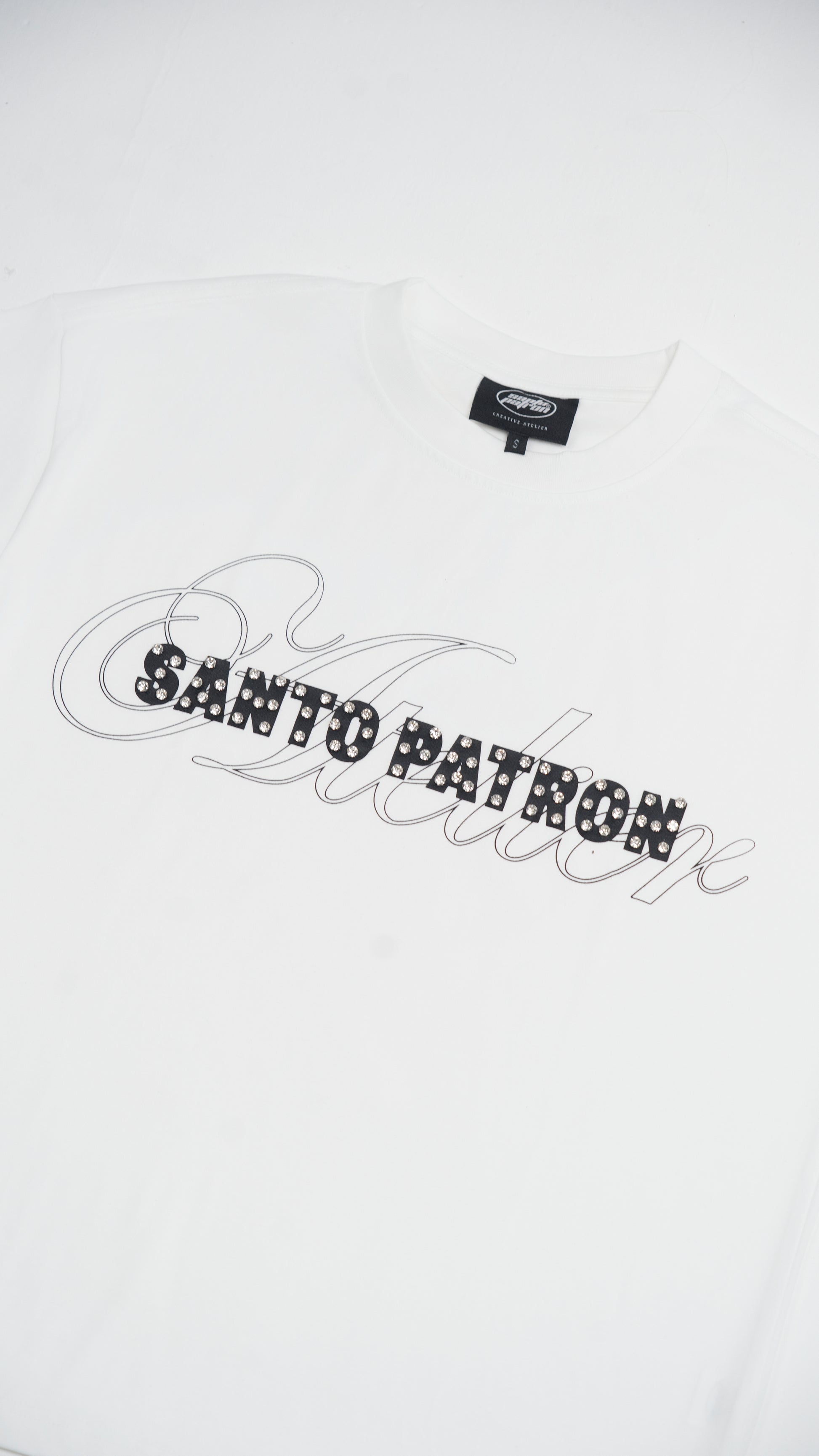 Santo Patrón Premium Cristal Tee santopatron.clothing