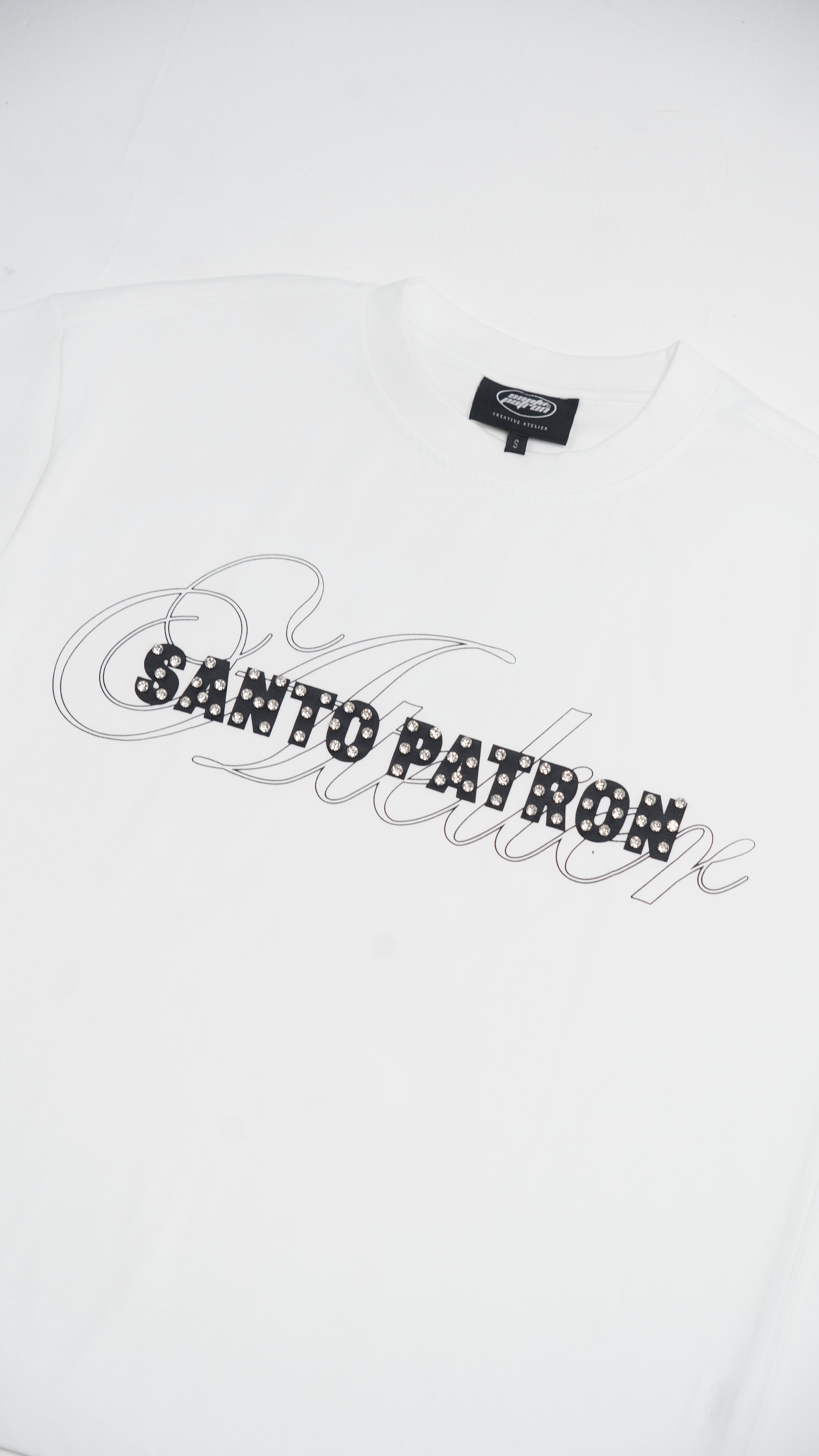 Santo Patrón Premium Cristal Tee santopatron.clothing