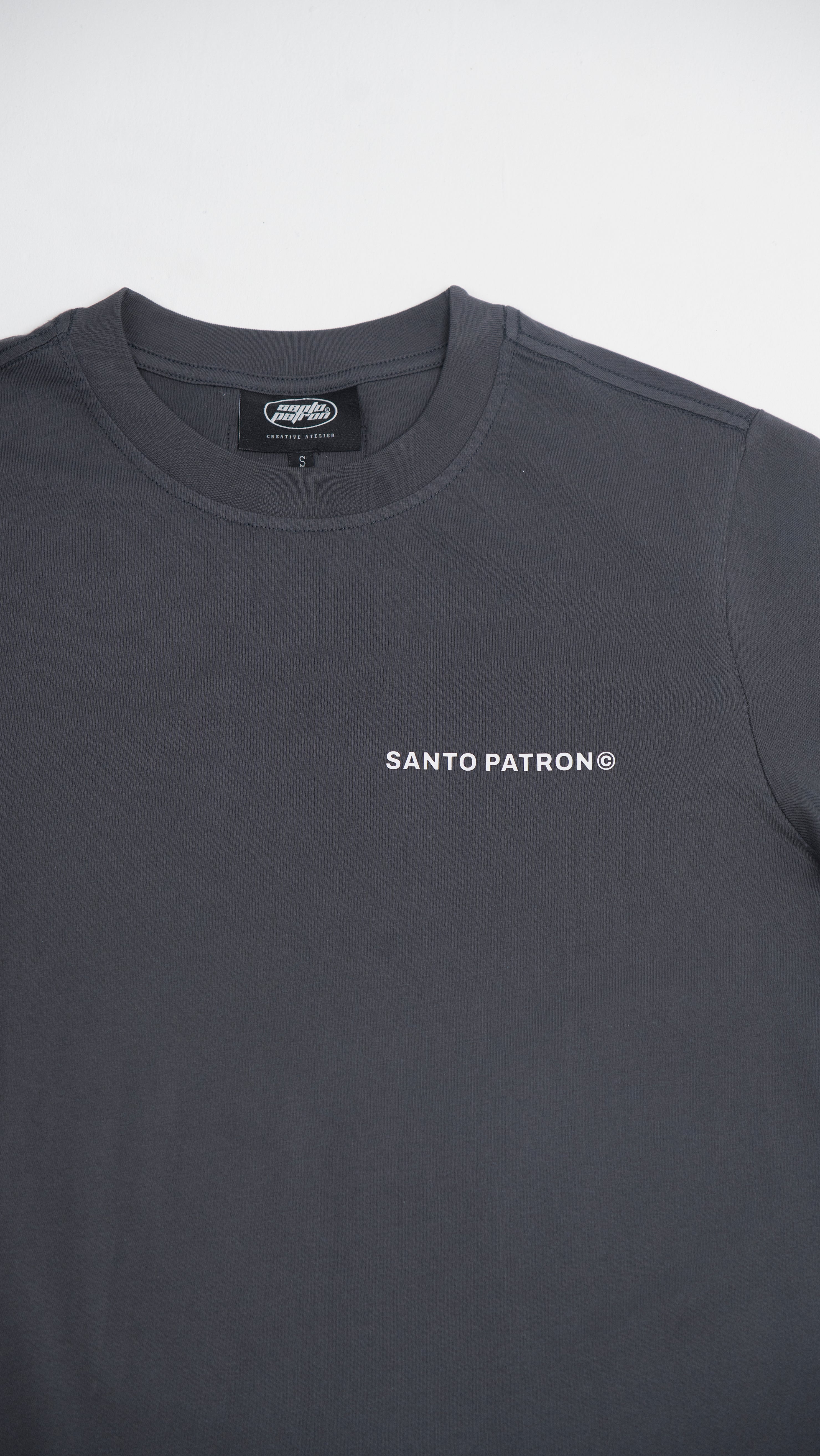 Santo Patrón Core Tee Grey santopatron.clothing