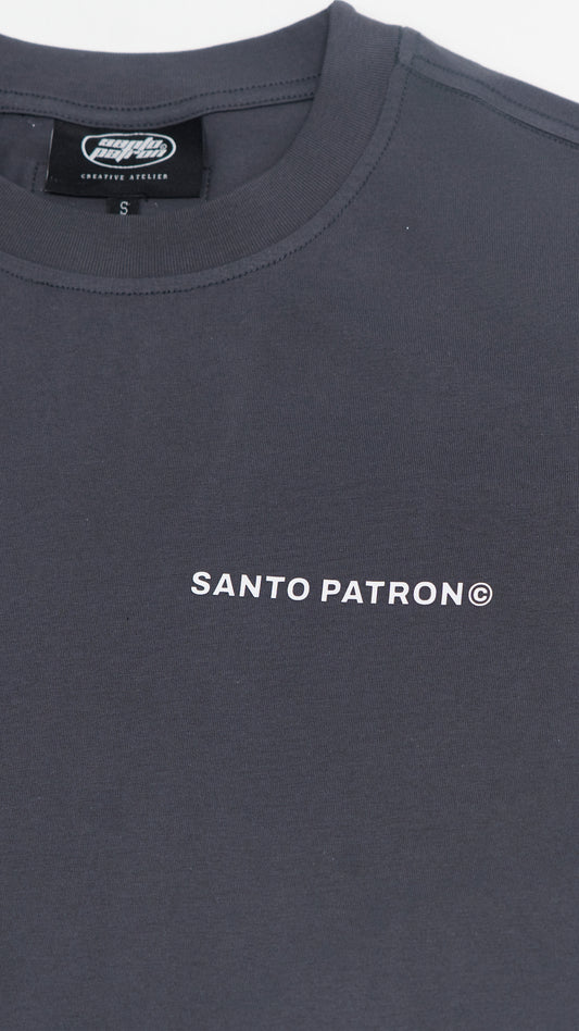 Santo Patrón Core Tee Grey santopatron.clothing