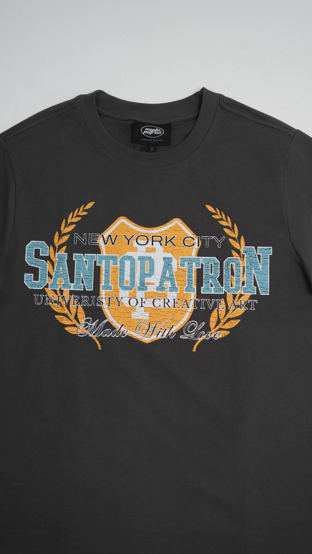Santo Patrón Collegiate Tee santopatron.clothing