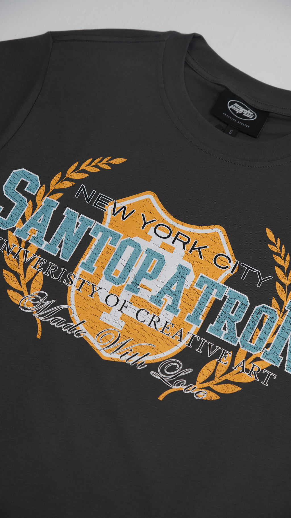 Santo Patrón Collegiate Tee santopatron.clothing