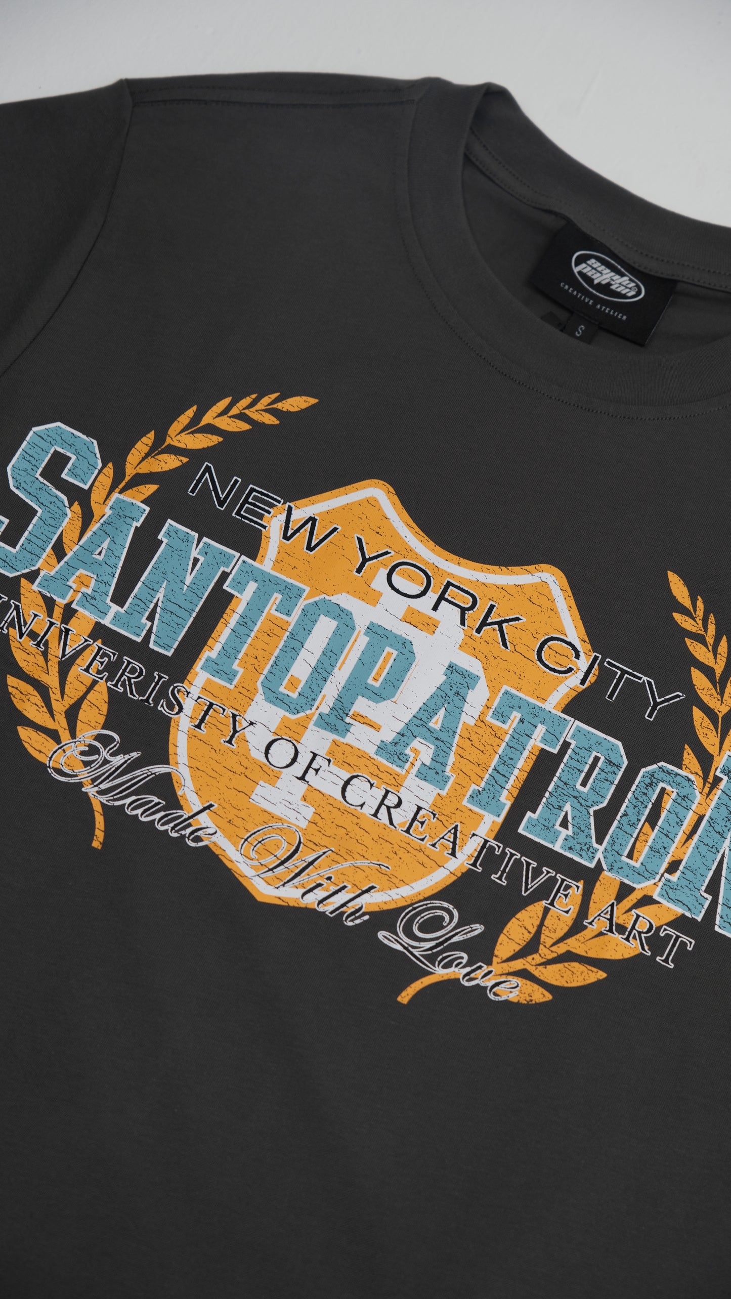 Santo Patrón Collegiate Tee santopatron.clothing