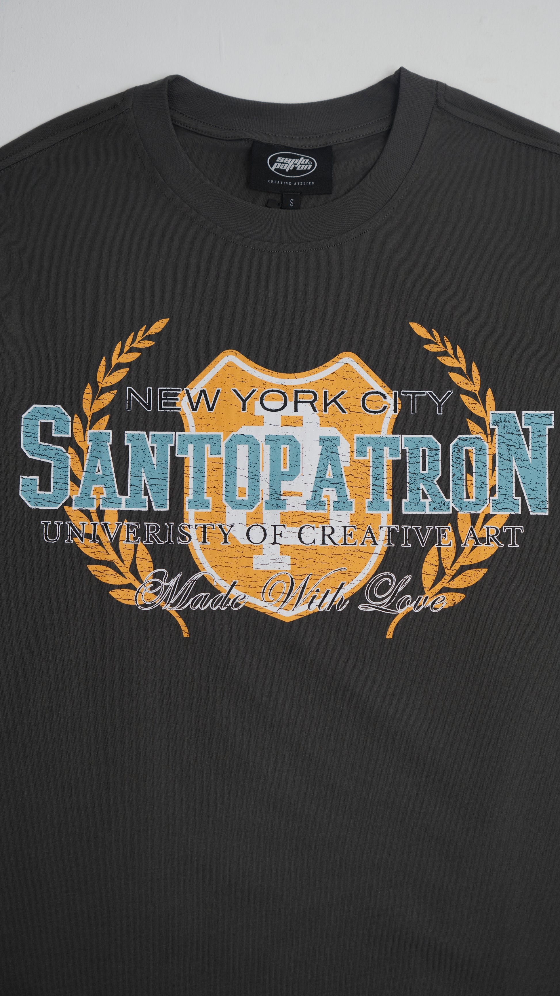 Santo Patrón Collegiate Tee santopatron.clothing