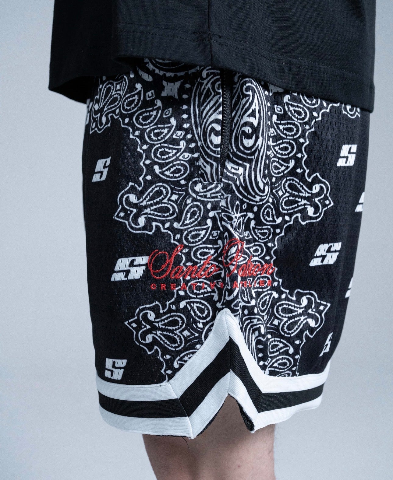 Santo Patrón Mesh Bandana Short - santopatron.clothing