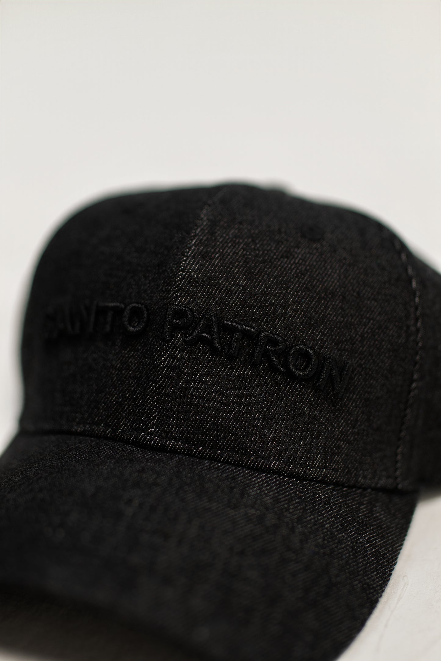 Santo Patrón Core Black Dad Hat santopatron.clothing