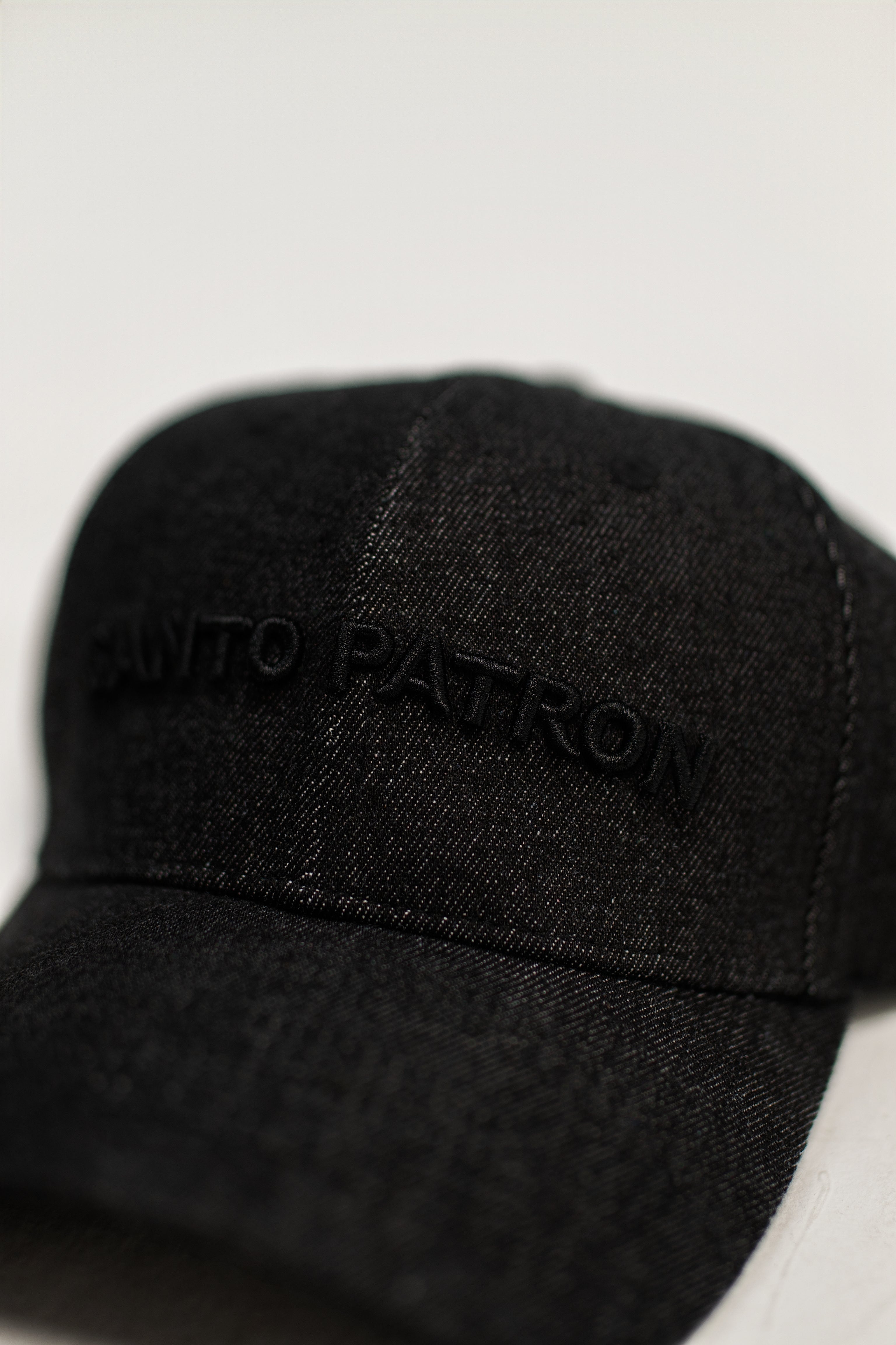 Santo Patrón Core Black Dad Hat santopatron.clothing