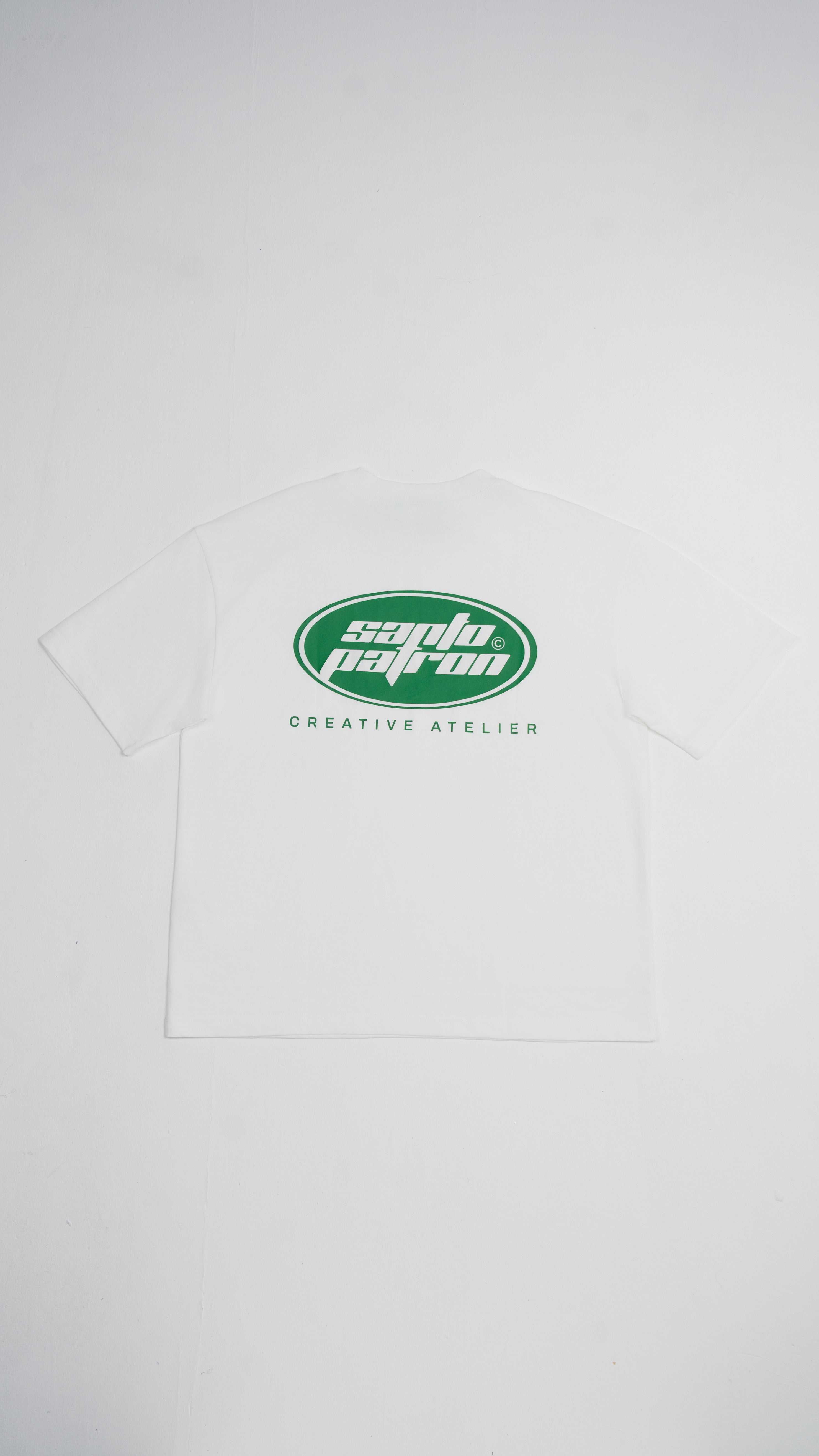 Santo Patrón Round Logo Tee santopatron.clothing