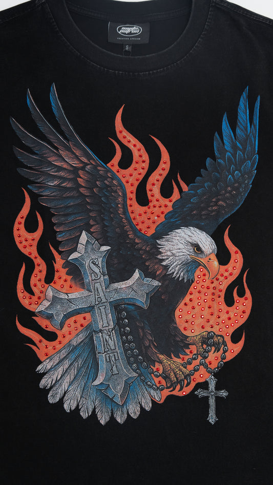 Santo Patrón Divine Hawk Tee santopatron.clothing