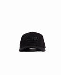 Black Rhinestone Hat - santopatron.clothing