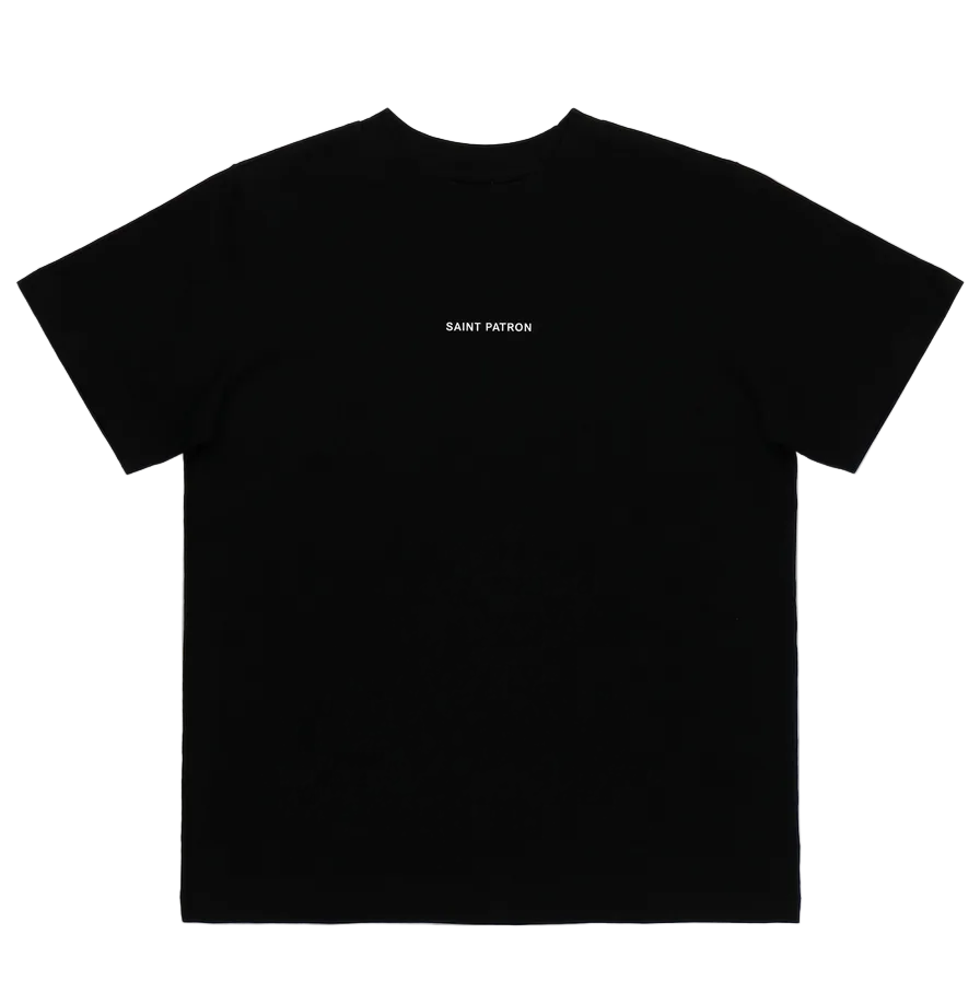 Santo Patron Basic Text Black Santo Patrón Clothing