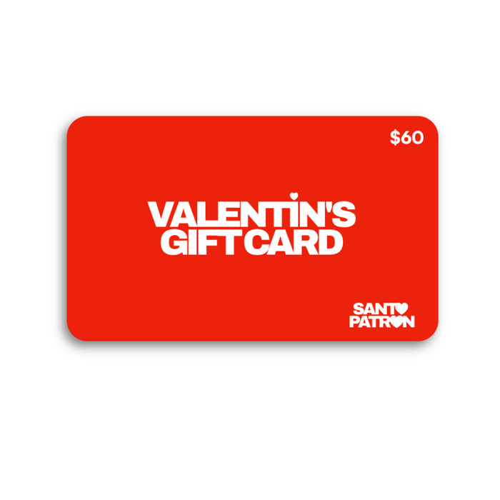 Santo Patrón Valentin’s Gift Card santopatron.clothing