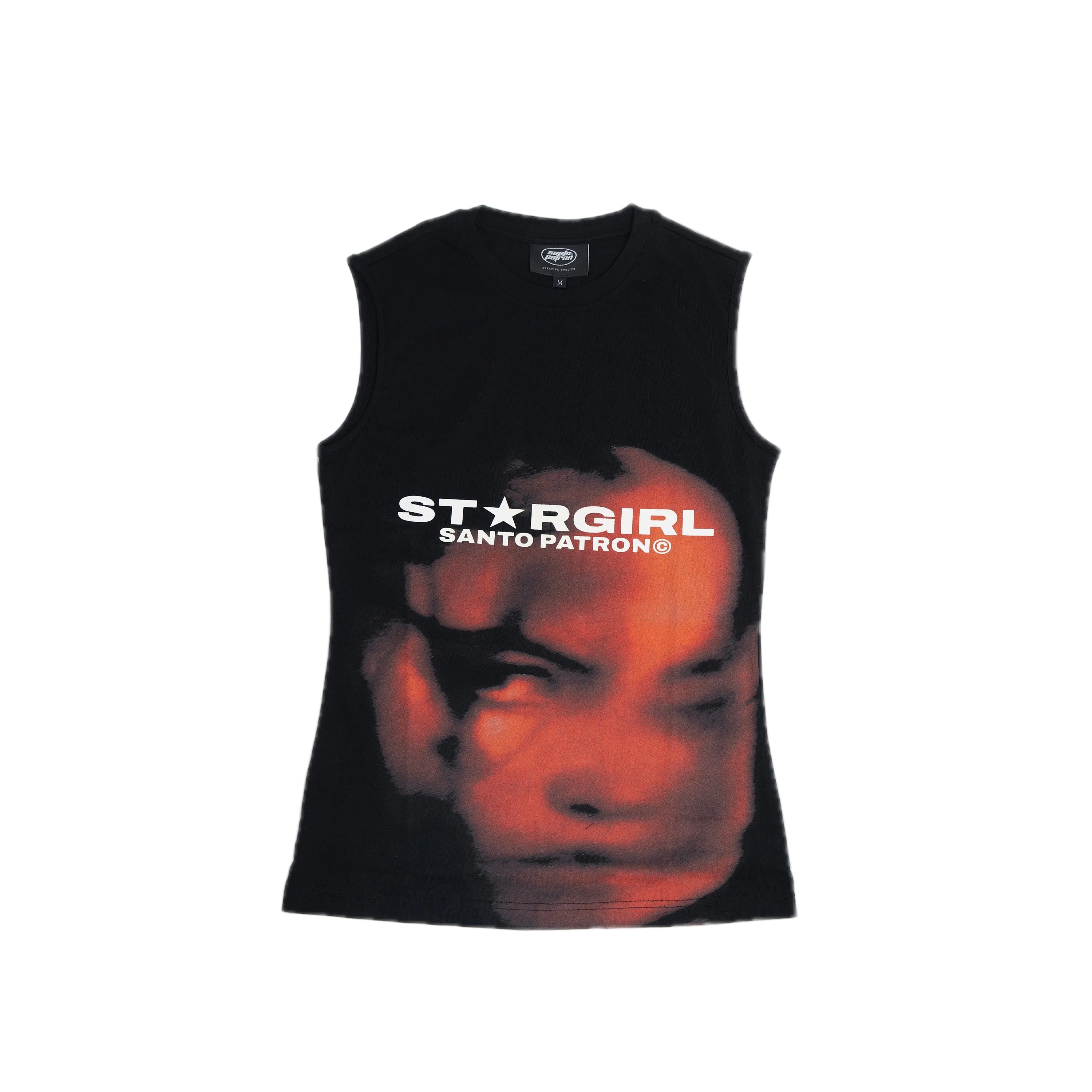 Santo Patrón Noir Girl Tank santopatron.clothing