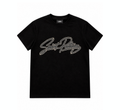 Saint Patron Glow Font Tee Santo Patrón Clothing