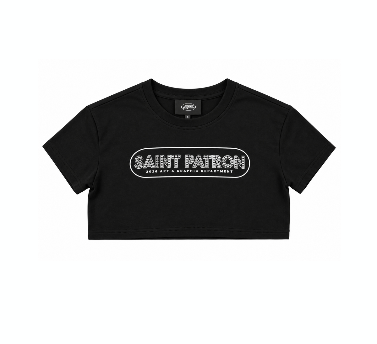 Saint Patron Rounded Glow Crop Santo Patrón Clothing