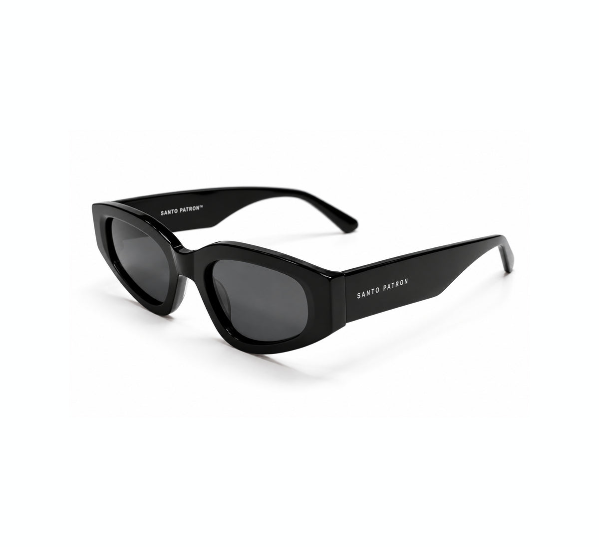 Santo Patrón Oval W Black Glasses Santo Patrón Clothing
