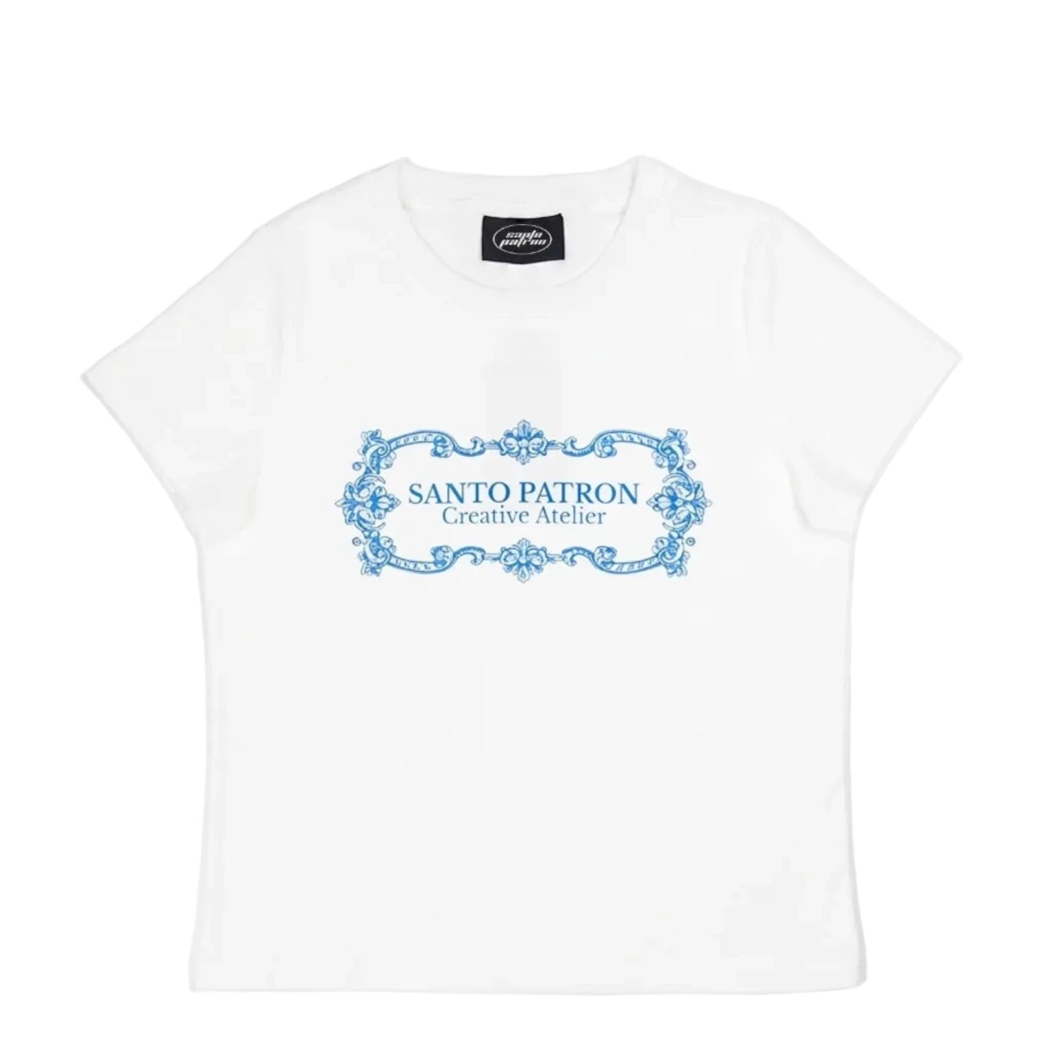 Santo Patron BlueFrame CropTop Santo Patrón Clothing