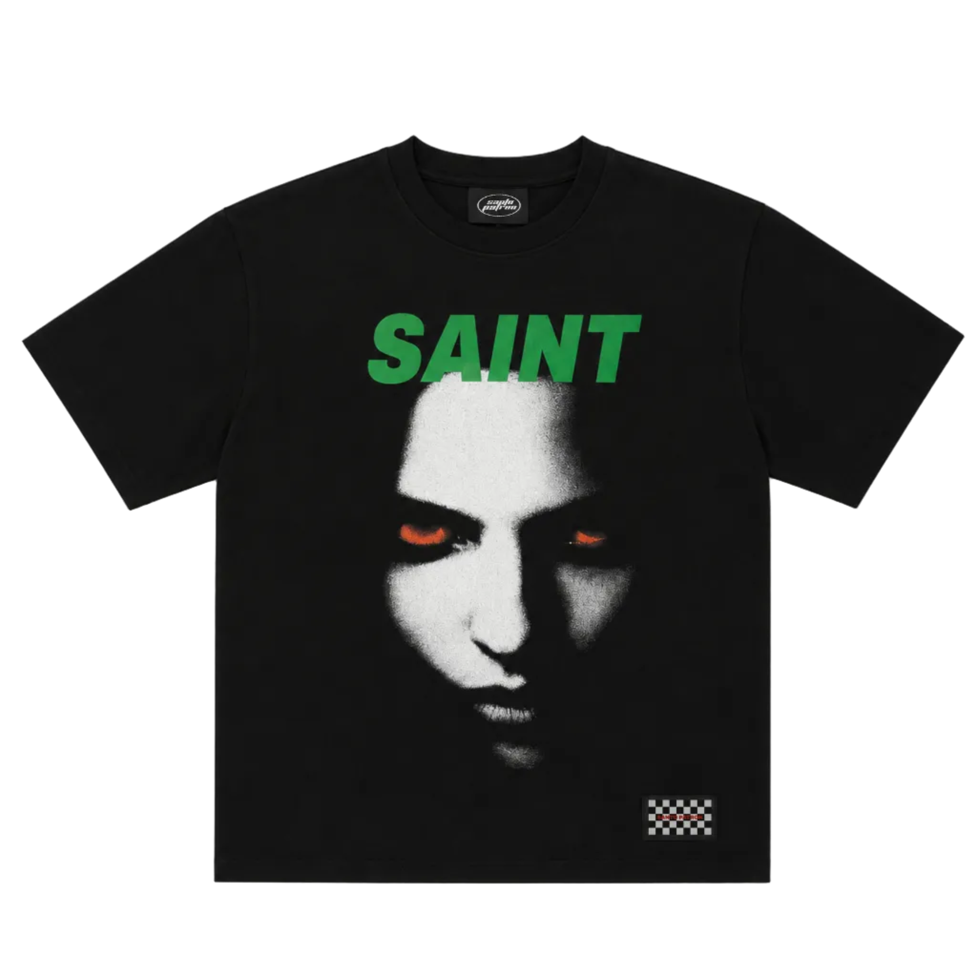 Santo Patron Acid Red Eyes Tee Santo Patrón Clothing