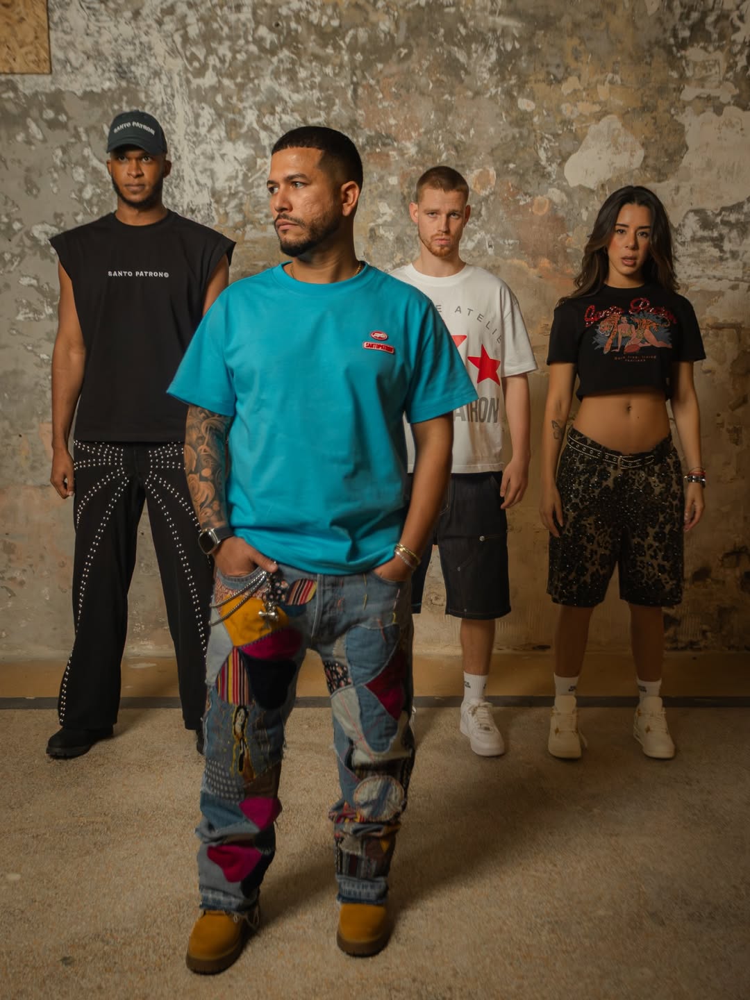 Campaña de Santo Patrón con Sky Blues Tee