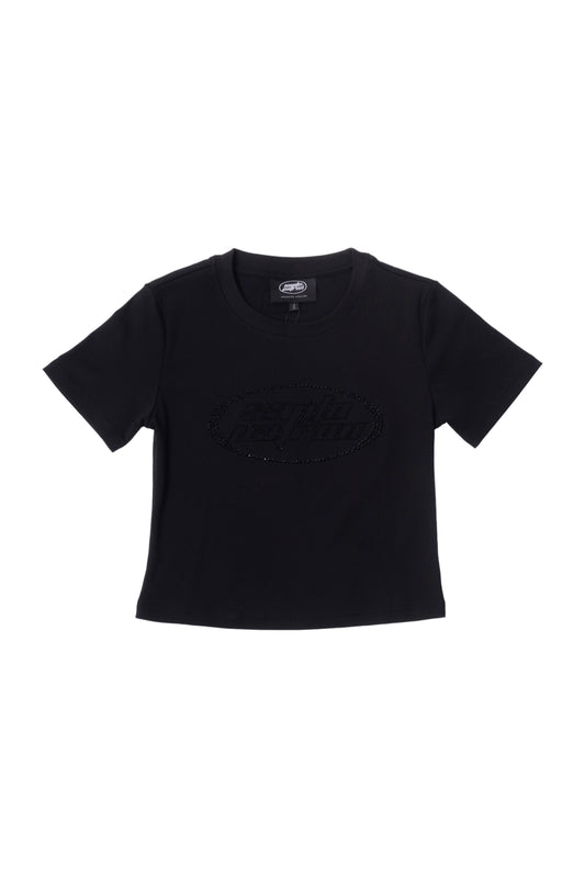 Santo Patron Women Logo Baby Tee santopatron.clothing